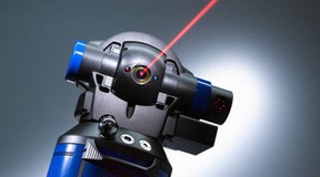 Laser measuring system for precision testing