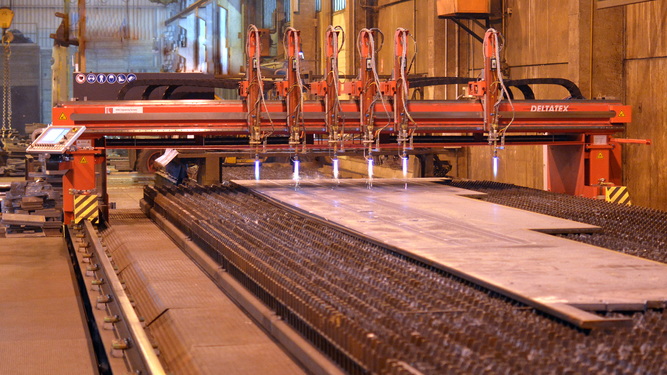 Taglio lamiere CNC